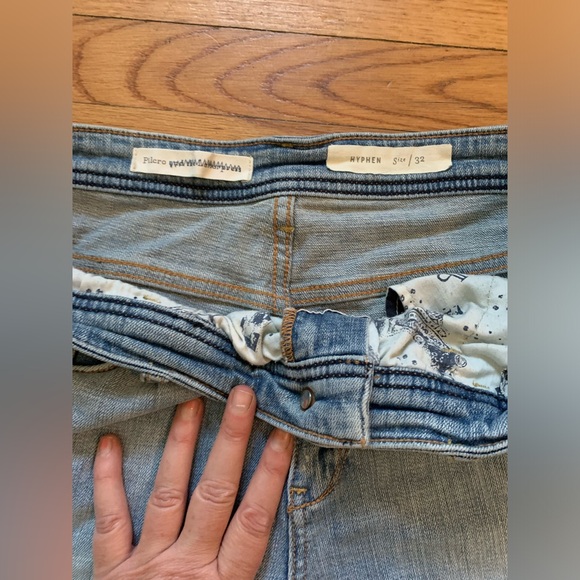 Pilco for Anthropologie Hyphen Jean Shorts - Size 32 - Picture 2 of 5